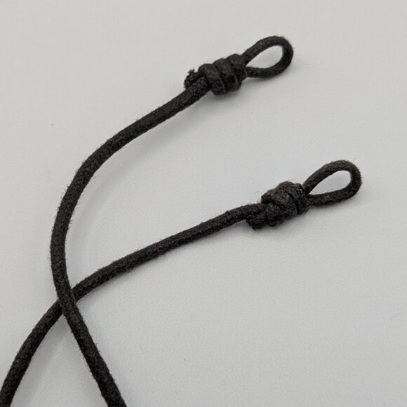 Beaded Football Themed Eyeglass Cord Holder Miami Dolphins Colors, Looped Ends - Picture 3 of 9